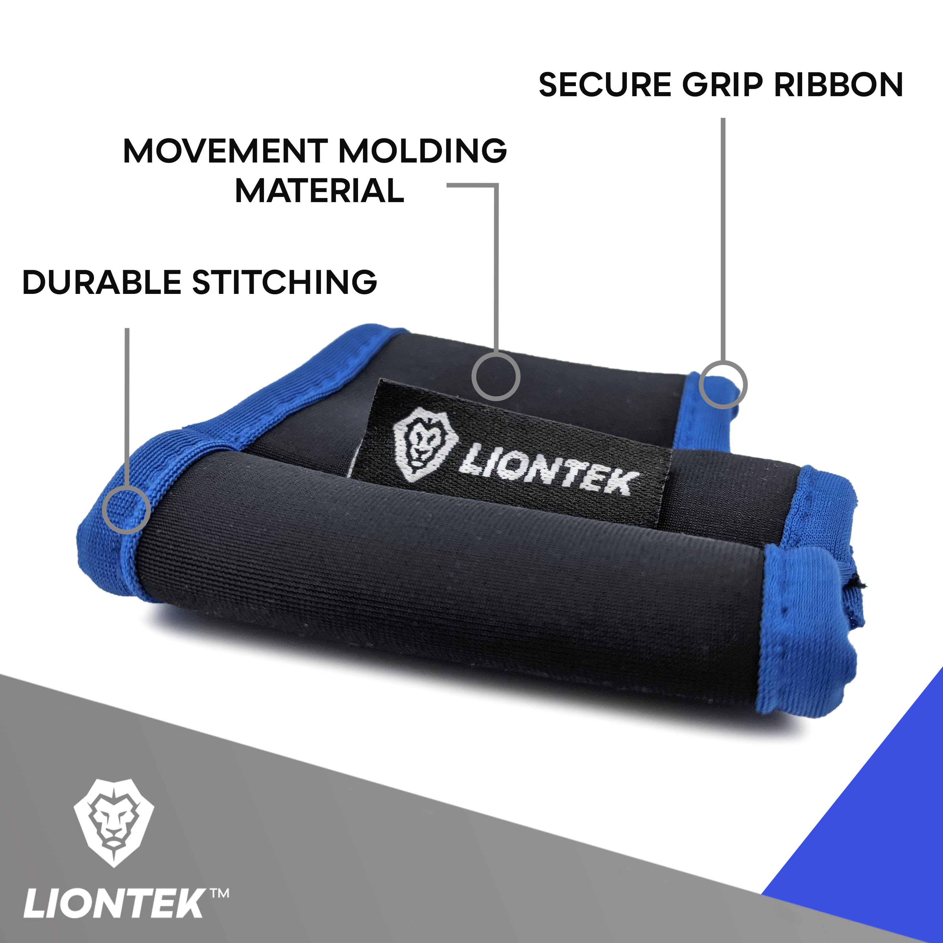 LIONTEK BJJ Triple Finger Sleeve Tape Replacement by Liontek