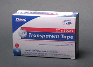 DUKAL SURGICAL TAPE - TRANSPARENT