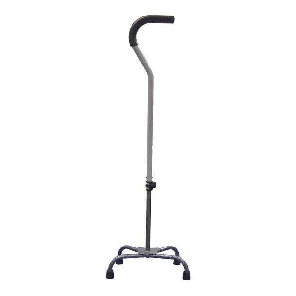 Quad Canes, Large and Small Base, with Silver Vein Finish