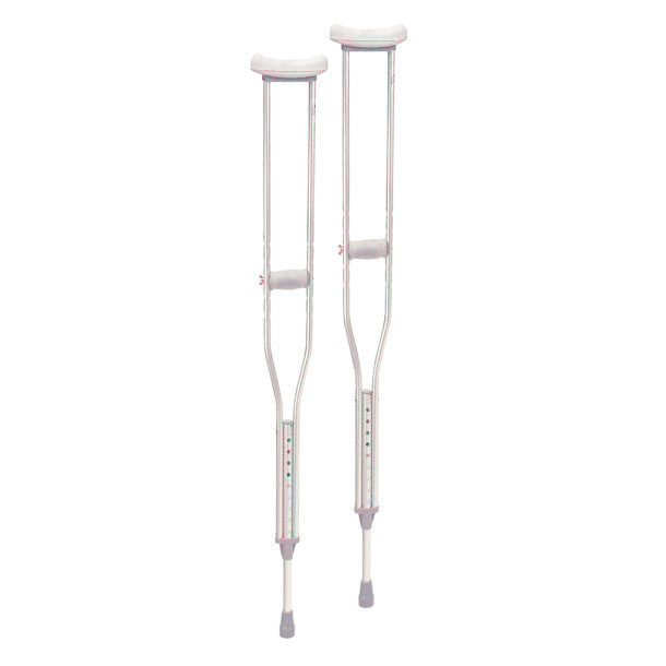 Aluminum Crutches with Accessories by Drive