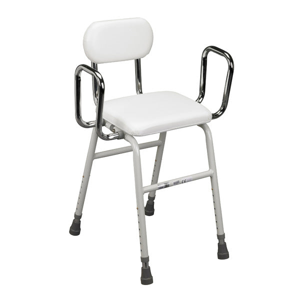 All-Purpose Stool with Adjustable Arms by Drive