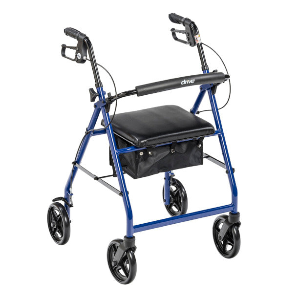 Aluminum Rollator, 7.5" Casters by Drive