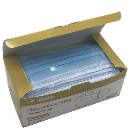 ProCare Disposable Face Mask (Box of 50)