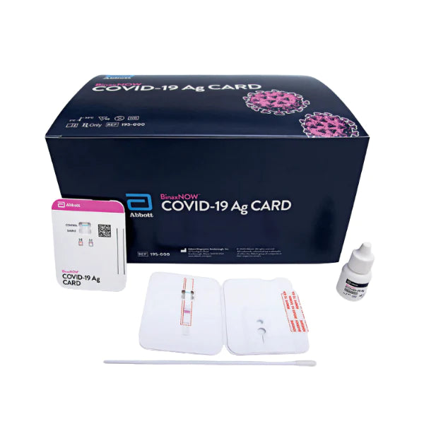 Abbott BINAXNOW™ COVID-19 Antigen Test POC Part # 195-000- 40 ct.