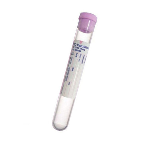 BD Medical 367844 Vacutainer® Plus Plastic EDTA צינור איסוף דם 1000/מארז 