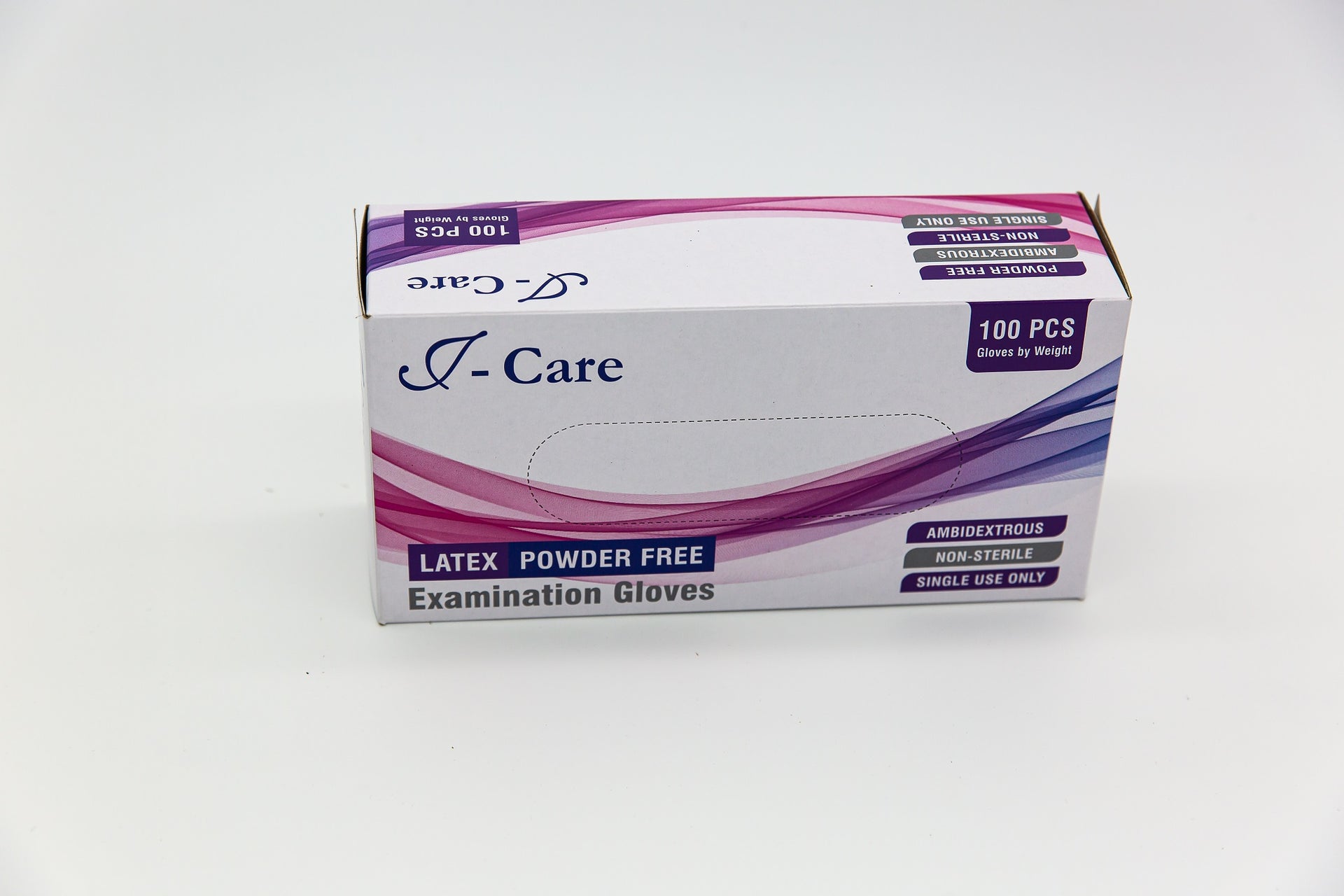 כפפות לטקס J-Care - 100/BX