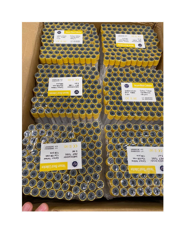 שפופרת איסוף דם IESP PET - משנה ל-BD 367986 - 5 מ"ל