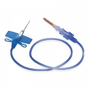 ערכות עירוי מונוג'קט של Cardinal Health עם מתאם Luer 25G X 3/4" Wing 12" Tubing 50/CS