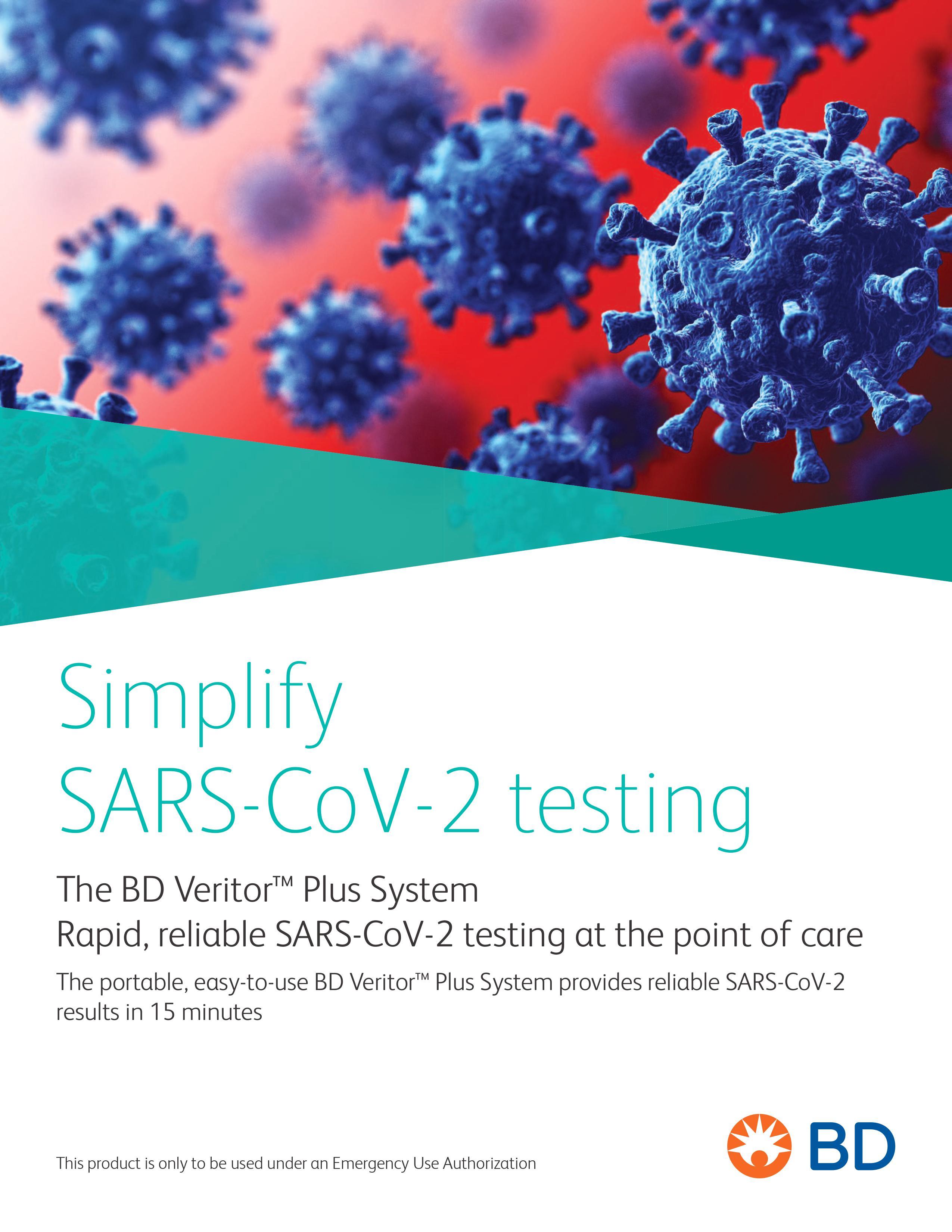 BD Veritor SARS-CoV-2 Rapid Test - One Source Medical Supplies