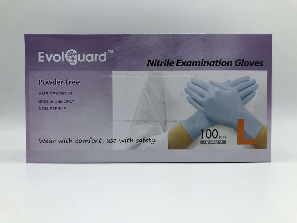 Evolguard - Nitrile Examination Gloves - One Source Medical Supplies