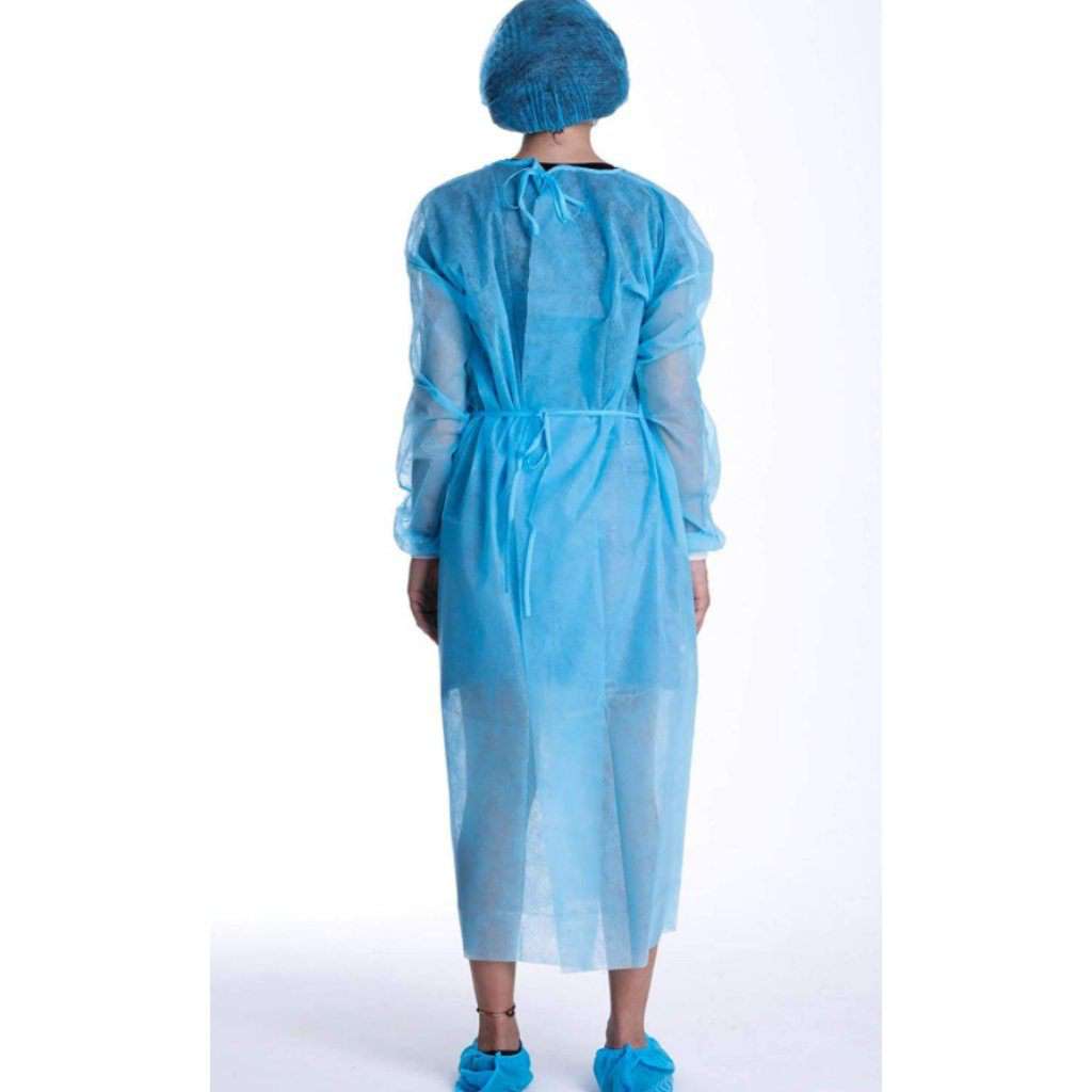 Level 2 Disposable Comfort Ribbed Cuffs Isolation Gown - One Source Medical Supplies