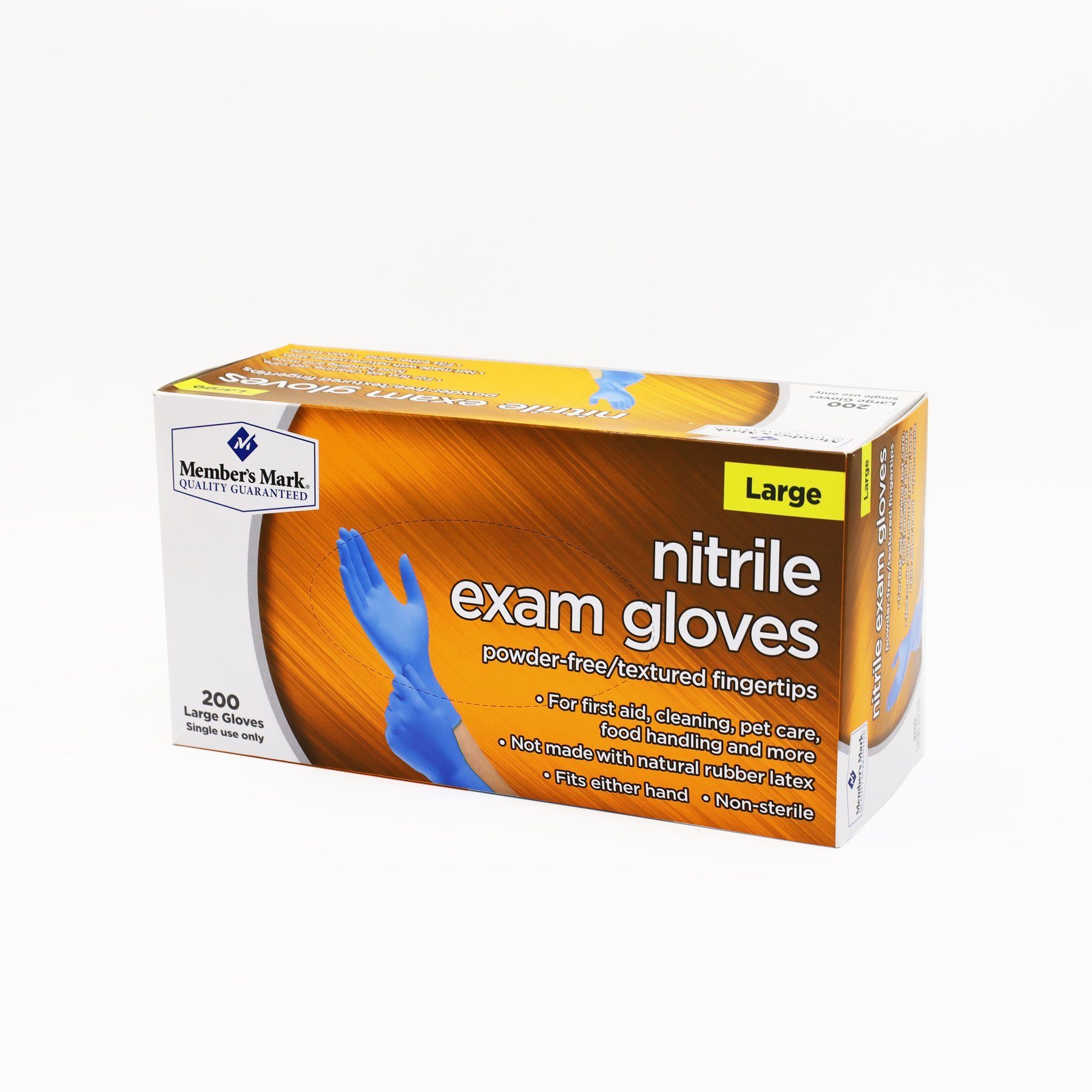 Member's Mark -Nitrile Exam Gloves (Box of 200) - One Source Medical Supplies