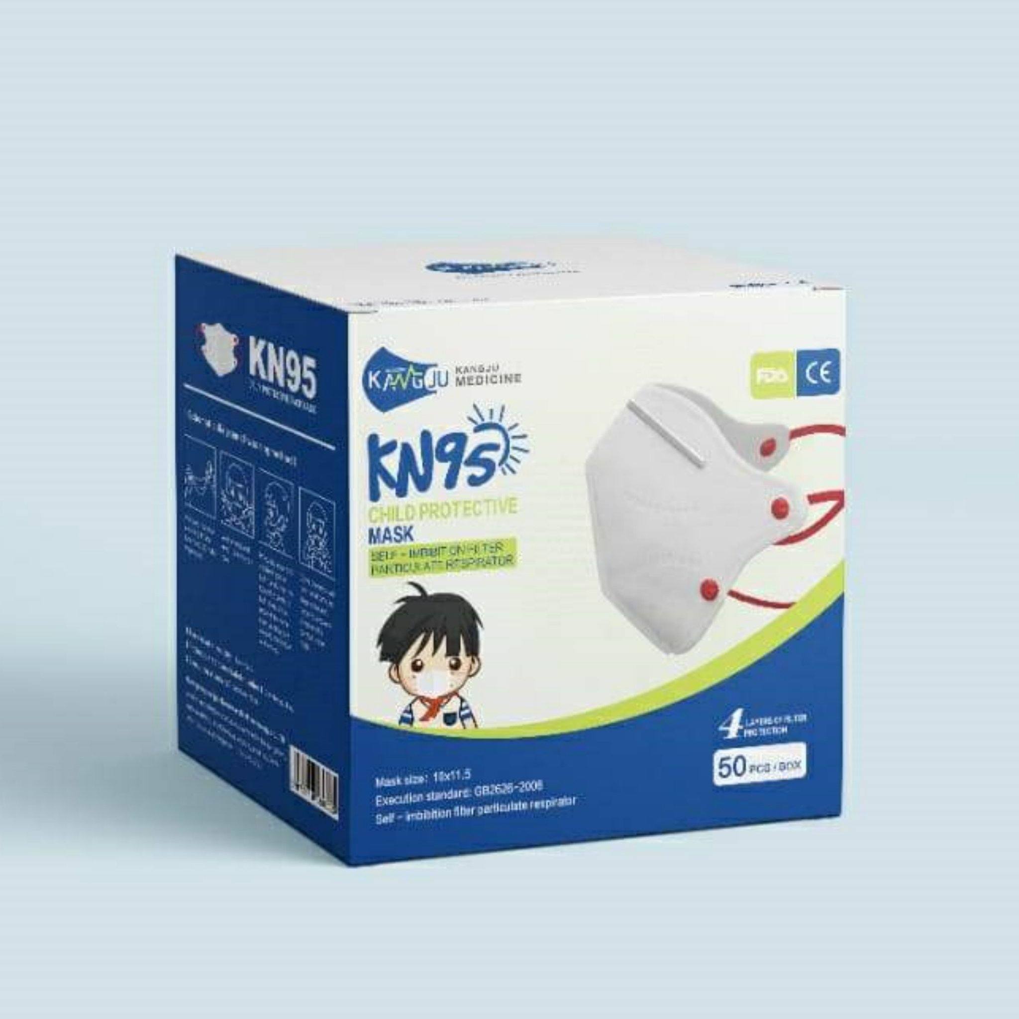 Pediatric KN95 Masks - Pack of 2 - One Source Medical Supplies