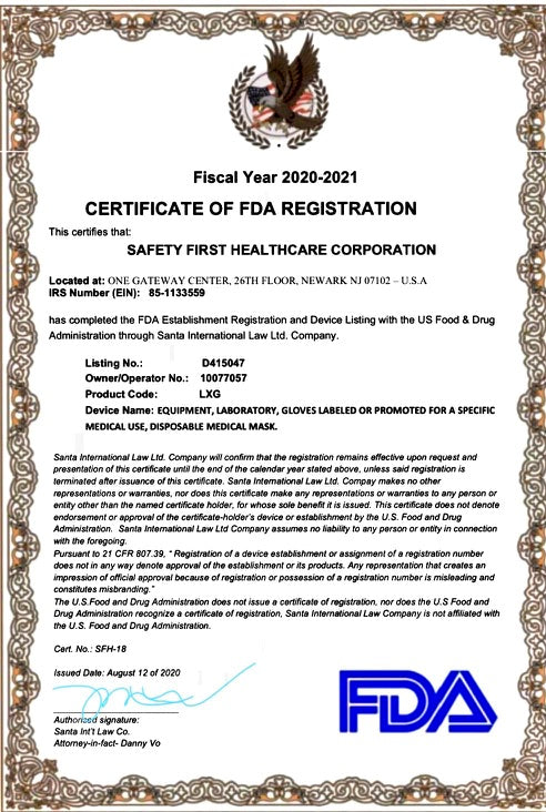 Nutica 4 Ply Face Masks (50 per box) - One Source Medical Supplies