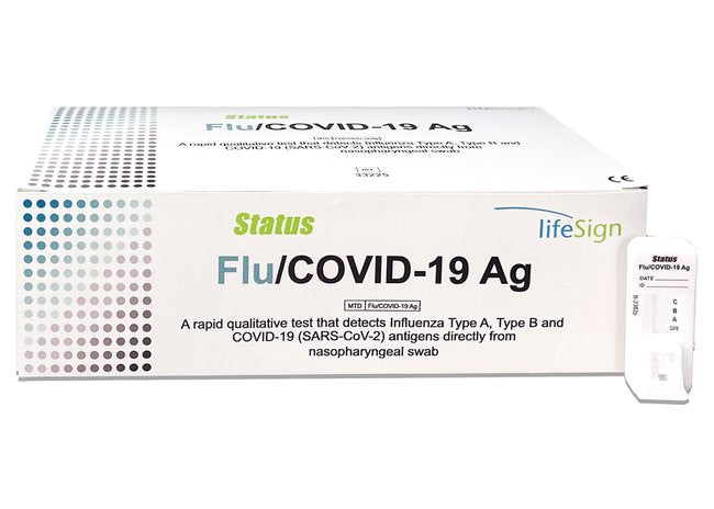 LifeSign Status™ COVID-19/Flu A&B - 25/BX